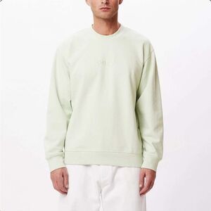 Obey Bold Recycled Crewneck in Mint sz L NWT Garmentory